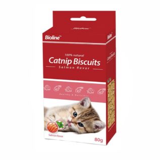 BIOLINE - CATNIP BISCUITS--SALMON - 2294